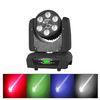 6 x 15W Cree 5 In 1 LED Moving Head Light Forced Air Convection 45C 1400 mA