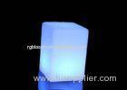 Outdoor Led Lounge Furniture Frosted Plastic Wine Cooler Bucket Bar Table Eco - Friendly