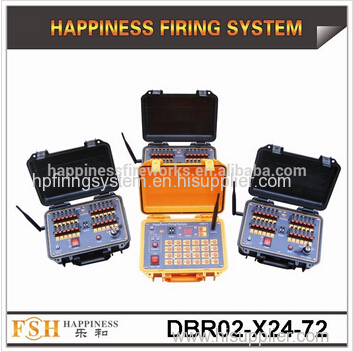 72 channels Salvo and Sequential (Rapid) firing system 500 M Remote Control Fireworks Firing System