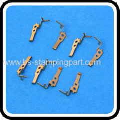 gold plated stainless steel stamping part for precision equipment