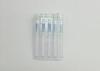 Metal handle Sterile japanese acupuncture needles / acupuncture needle gauge