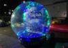 Personalised Inflatable Xmas Snow Globe Commercial Inflatable Dance Ball