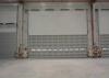 Industrial sectional door made by single aluminum sheet rust proof treatment