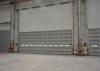 Waterproof Sectional single sheet Aluminum Overhead Door For workshop