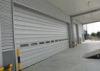 Large size single sheet overhear door with full aluminum panel can be customized
