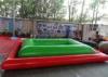 Rectangle Inflatable Water Ball Pool For Events Pvc 0.6mm Thickness
