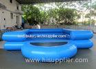 Light Blue Double PVC Inflatable Water Ball Pool For Backyard Sports Games