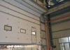 Hand chain available Insulated Sectional Overhead Doors wiht vision windows and pass door