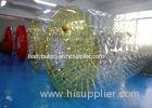 Outdoor Inflatable Games TPU Water Rolling Ball With Double Entrance