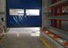 Warehouse workplace use high speed overhead doors keep room clean