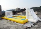 Blow Up Water Toys Inflatable Sports Field / Inflatable Soap Soccer Field