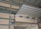 Superior air tight performance insulated sectional overhead doors with machine PU forming