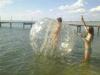 Crazy I Transparent Kids Bubble Ball / Inflatable Water Body Zorb Football