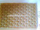 Durable Natural crepe boot sole / Shoe Sole Rubber Sheet reed mat pattern