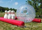 PVC Inflatable Zorb Ball With Human Bowling Balls