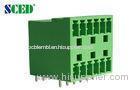 Green 3.81mm 300V Male Plug In Terminal Block Connectors Electrical