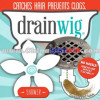 Drainwig Shower Drain Wig Chain Cleaner Hair Bathroom Clog Remover Set of 2 Pc As Seen On TV