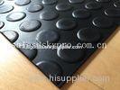 Heavy duty non-slip 3mm coin stud mat round dot rubber sheet floor