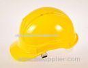 ABS Plastic Anti - Shock Oilfield Safety Products Ventilated Hard Hat