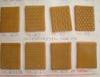 Tan color Shoe Sole Rubber Sheet Wear Resistant Different Textures