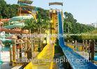 Outdoor Amusement Park Fiber Glass Free Fall Water Slide Equipment