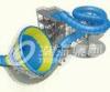 Big Medium Tornado Water Slide Of Fiberglass Water Park Attraction