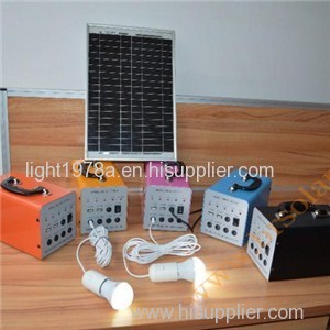 Solar Home Lighting System