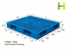 1100*1100 HDPE shipping plastic pallet rack