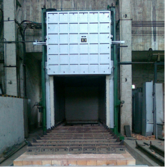 trolley type electric resistance furnace