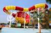 Aqua Park Adult And Children Tornado Water Slide Large Customized