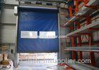 Electric interior industrial high speed door automatic fast rolling up