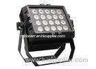 Black Silver LED Wall Washing Lighting 18x10W 4 in 1 Outdoor With Auto Changing Color