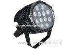 Outdoor 5 in 1 RGBWA LED Par Can Light Wash Zoom 12 Channel DMX Controller IP65 18pcs x 15W