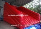 Funny Inflatable Yard Toys Adults Human Zorb Ball Ramp Slide Red Color
