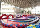 Custom Blow Up Outdoor Toys Inflatable Go Kart Track For Walking Sport Ball