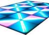 Snow Effect Colorful LED Dance Floor Wedding Party 1.5mm Armor Plate Digital