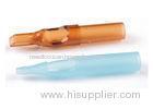 Precision Short Round Tattoo Plastic Tips TP5 With Clear plastic