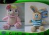 25cm Tall Colorful CuteStuffed Plush Toys With High Hat / Cute Plush Animals