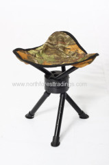 Outdoor Tripod Swivel Stool