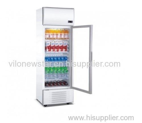 250Liter Beverage Cooler(Fan Cooling)Upright Show Case