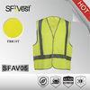 Safety equipment velcro closure polyester tricot safety vest AS/NZS 1906.4 2010 AS/NZS 4602.1:2011