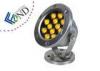 High Power 15W LED Underwater Lights With 30Beam Angle 2700k - 7500k