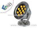 High Power 15W LED Underwater Lights With 30Beam Angle 2700k - 7500k