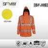 Man Safety hi vis reflective clothing motorcycle jacket EN ISO 20471