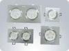 High Power 6000K 3W led recessed ceiling lights Embeded With pins