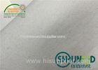 Non Woven Embroidery Backing Fabric Optical White / Black 60 gsm