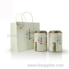 Food grade wholesales metal gift tea set tinplate tea tin box