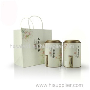 Food grade wholesales metal gift tea set tinplate tea tin box