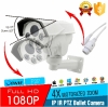 New PTZ Bullet Camera 4X Motorized Zoom Full HD 1080P 2.0MP IP Color IR PTZ Bullet Camera with IR 80M Sony Cmos Sensor