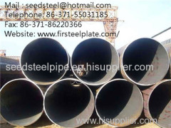 Supply API Spec 5L steel pipe